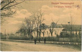 1908 Simontornya, Gróf Wimpfen kastély. W.L. 331.