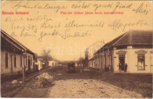 Sarkad, Piac tér, Zakar János hazai iparcsarnoka. W.L. 1550. (EK)