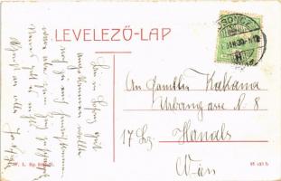 Losonc, Lucenec; Erzsébet utca, Kir. Járásbíróság. W.L. Bp. 5955-51. / street, county court