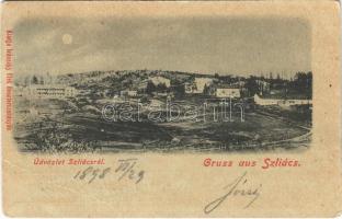 1898 Szliács, Sliac; látkép. Ivánszky Elek kiadása / general view (EB)