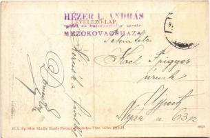 Zsombolya, Jimbolia; Tűzoltó torony, malom. W.L. Bp. 6648. Bundy Ferenc kiadása 1910-13. / firefight...