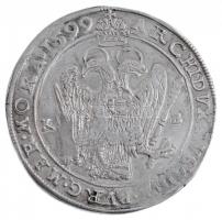 1599K-B Tallér Ag "Rudolf" Körmöcbánya (28,50g) T:2-,3 javított / Hungary 1592K-B Thaler A...
