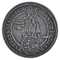 Osztrák Államok / Salzburg 1664. Tallér Ag "Guidobald Graf Thun und Hohenstein" (28,56g) T...