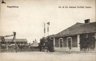 Nagytétény, military shooting range and canteen (Eb)