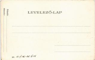 Marosvásárhely, Targu Mures; Széchenyi tér, templom, Vasváry és Halász, Hary Géza, Szalmásy Gyula, S...