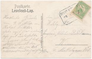 Nyulas, Geoys, Jois; Hauptgasse, Kirche. Anton Ponweiser / Fő utca, templom, szőlőskert / main stree...