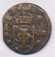 Svédország 1633-1636. 1/4ö Br "Krisztina" kiolvashatatlan évszámmal T:3,3- patina
Sweden ...