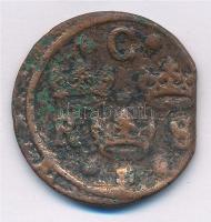 Svédország 1633-1636. 1/4ö Br "Krisztina" kiolvashatatlan évszámmal T:3,3- patina
Sweden ...