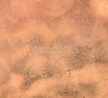 Arany (Au) Cylindre 14K női zsebóra virágmintás díszítéssel. Jelzett. Működő, lepattant zománc díszí...