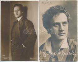 Beregi Oszkár, zsidó származású magyar színész / Hungarian Jewish actor - 10 db régi képeslap / 10 pre-1945 postcards