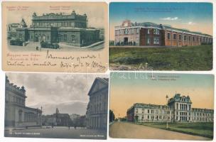 Sofia, Sophia, Sofiya; - 4 db régi bolgár városképes lap / 4 pre-1945 Bulgarian town-view postcards