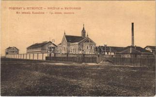 1907 Szávaszentdemeter, Mitrovice, Mitrovitz an der Save, Sremska Mitrovica; Kr. zemalj. Kazniona / börtön / prison. W.L. (?) 864. M. Segher