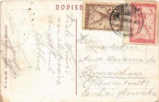 1920 Szávaszentdemeter, Mitrovice, Mitrovitz an der Save, Sremska Mitrovica; Kr. real. gimnazija / g...