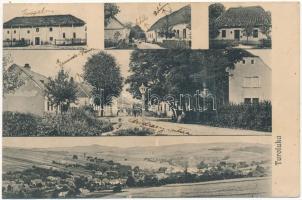 1912 Turoluka, Turá Lúka (Miava, Myava); Andrássy utca, iskola, zsinagóga. Fr. Szuchanek Fotograf / street, school, synagogue (EK)