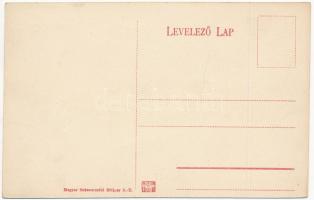 Jászó, Jasov; Menet a majálisra, Vendéglő a magyar koronához, magyar zászlók / restaurant, Hungarian...