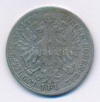 Ausztria 1870A 1Fl Ag "Ferenc József" T:3 
Austria 1870A 1 Florin Ag "Franz Joseph&q...