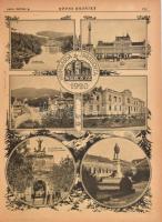 1920 Képes Krónika folyóirat, II. 1-52. sz. Teljes évfolyam. Félvászon-kötésben, 1261-1284. oldalak ...