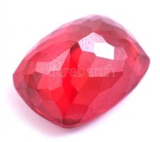 Természetes rubin 29,3 K párna formájú, hozzá AGSL tanusítvánnyal / Natural Ruby cushion, 29,3Ct