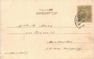 1904 Munkács, Mukacheve, Mukacevo; Cigány tábor. Bertsik Emil kiadása / gypsy camp (kis szakadás / s...