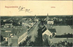 1912 Nagyszentmiklós, Sannicolau Mare; Fő utca. W.L. Bp. 2118. Wiener Náthán kiadása / main street (EK)