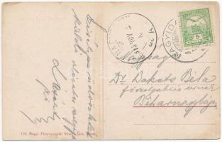 1915 Nagyida, Velká Ida; cigányok / gypsy camp  (EK)