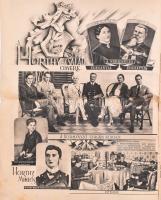 1970 Horthy Miklós 75 születésnapjára kiadott külön kiadású újság. Hajtva