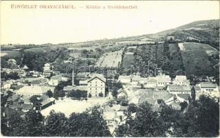 Oravica, Oravita; Kilátás a lövöldekertből, gyár. W.L. Bp. 1203. 6590. / factory