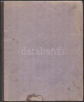 1907 Hoffmann Arnold: Magyarország vármegyéi kézirat gyanánt.  39 oldal