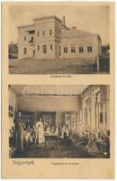 1910 Nagyenyed, Aiud; Kisded-óvoda, foglalkozó terem, belső. Winkler János kiadása / kindergarten interior
