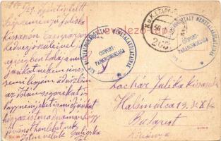 1917 Marosvásárhely, Targu Mures; Kossuth utca, Borhegyi Gyula, Henning Károly, Bartscht Károly, Bab...