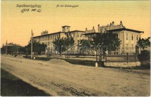 1910 Sepsiszentgyörgy, Sfantu Gheorghe; M. kir. dohánygyár / tobacco factory
