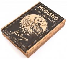 cca 1930 Modiano cigarettagyár papírdoboza, 22×15×3,5 cm