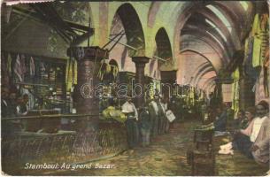 Constantinople, Istanbul, Stamboul; Au grand Bazar / Turkish bazar shop