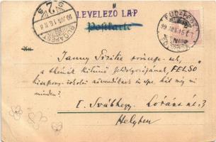 1899 (Vorläufer) Macskák porcelánokkal / cats with porcelain. Kunstanstalt Wilhelm Boehme Postkarte ...