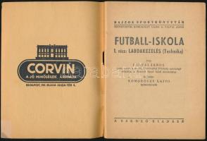 Pálfai János: Futballiskola I. Labdakezelés (technika). Rajzos sportkönyvtár. Kiadói papírkötés, kis...