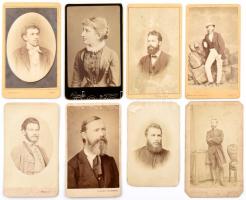 cca 1860-1890 Nemesi család fotóalbuma, feltehetőleg erdélyi vagy erdélyi kötődésű család hagyatékáb...
