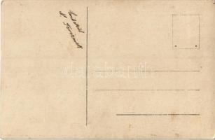 Első világháborús 15 cm-es nehéz tarack, katona / K.u.K. 15 cm Mörser M 80 / WWI Austro-Hungarian he...