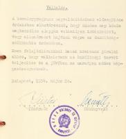 1954 A (Ganz) MÁVAG Mozdony- és Gépgyr Budapest önköltség csökkentési terve 1954. május-szeptember k...