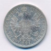 Ausztria 1891. 1Fl Ag "Ferenc József" T:1- kis patina, kis ph. 
Austria 1891. 1 Florin Ag...