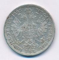 Ausztria 1892. 1Fl Ag "Ferenc József" T:2 ph. 
Austria 1892. 1 Florin Ag "Franz Jose...