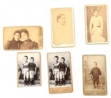 cca 1890-1930 Kb. 70 db fénykép a báró Proff család hagyatékából
