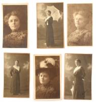 cca 1890-1930 Kb. 70 db fénykép a báró Proff család hagyatékából