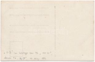 1916 K.u.K. Kriegsmarine, "G 3" im Schlepp von Tb "100 M" davor Tb "76T&quo...