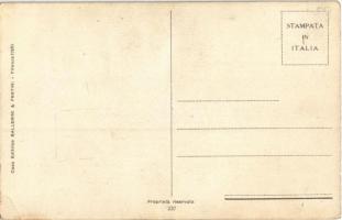 Italian Art Nouveau postcard. Ballerini & Fratini 237. s: Chiostri (EK)