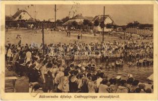 1942 Budapest XVII. Rákoscsaba-Újtelep, Csabagyöngye strandfürdő