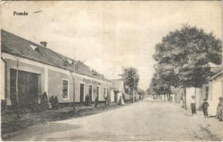 1929 Pomáz, utca, Kurtz György üzlete és saját kiadása (EB)