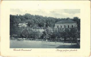 Oravica, Oravita; Községi polgári fiúiskola. W.L. Bp. 1224. 1910-13 / boy school