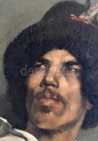 Jelzés nélkül, feltehetően a XIX. sz. második felében működött magyar festő alkotása (Munkácsy Mihál...