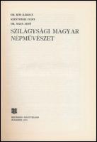 Dr. Kós Károly,Szentimrei Judit, Dr. Nagy Jenő: Szilágysági Magyar Népművészet. Bukarest, 1974, Krit...