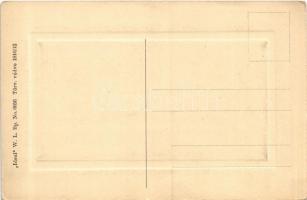 Temesvár, Timisoara; Hunyady út, villamos, étterem. Ideal W.L. Bp. No. 6656. / street, tram, restaur...